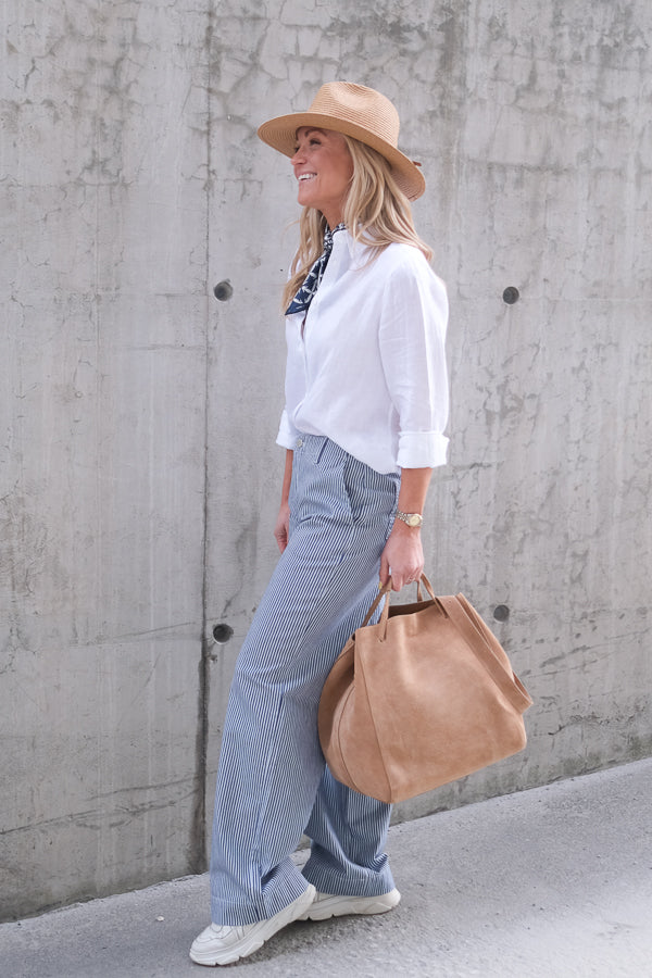 Erica Pants Blue Stripe