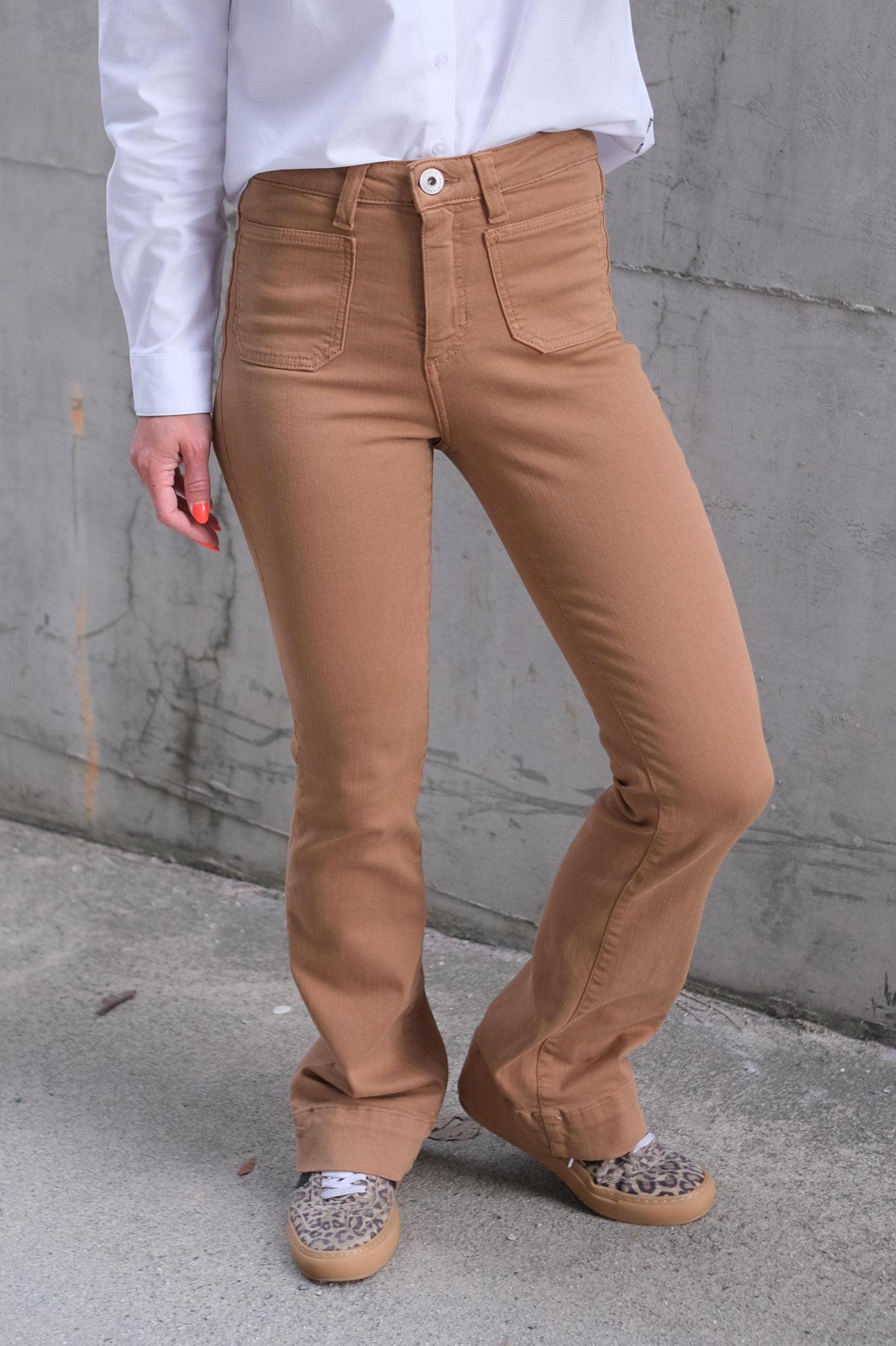 Jim Drill Cashmere Havane