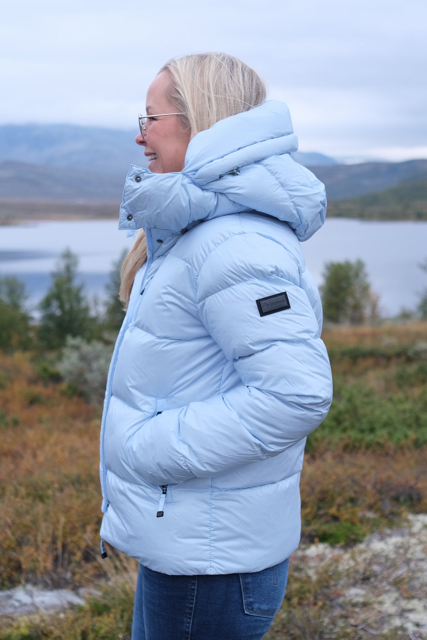 Stella Down Jacket Sky