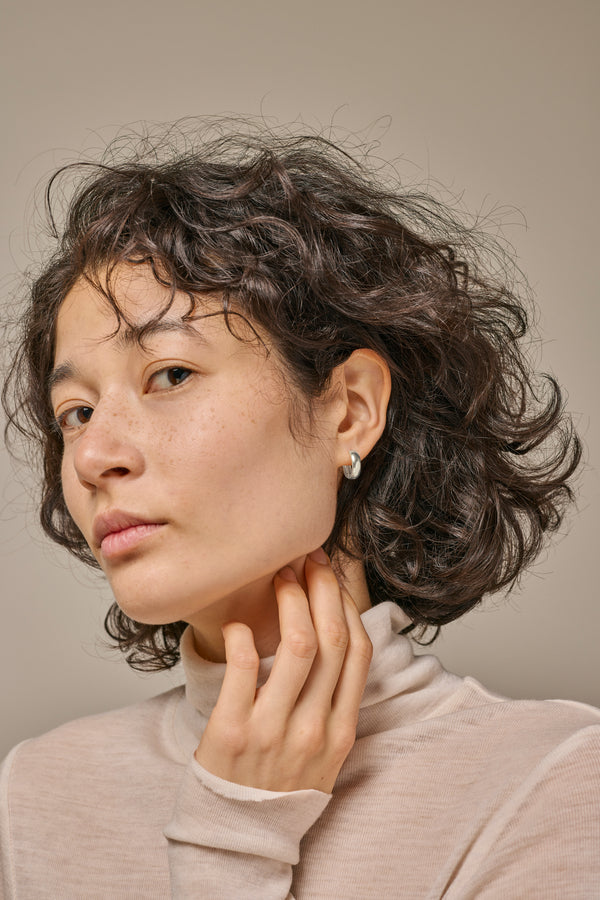 Hoops Classic Wide 15mm Silver