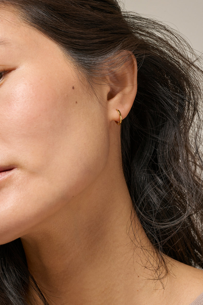 Hoops Classic 10mm Gold