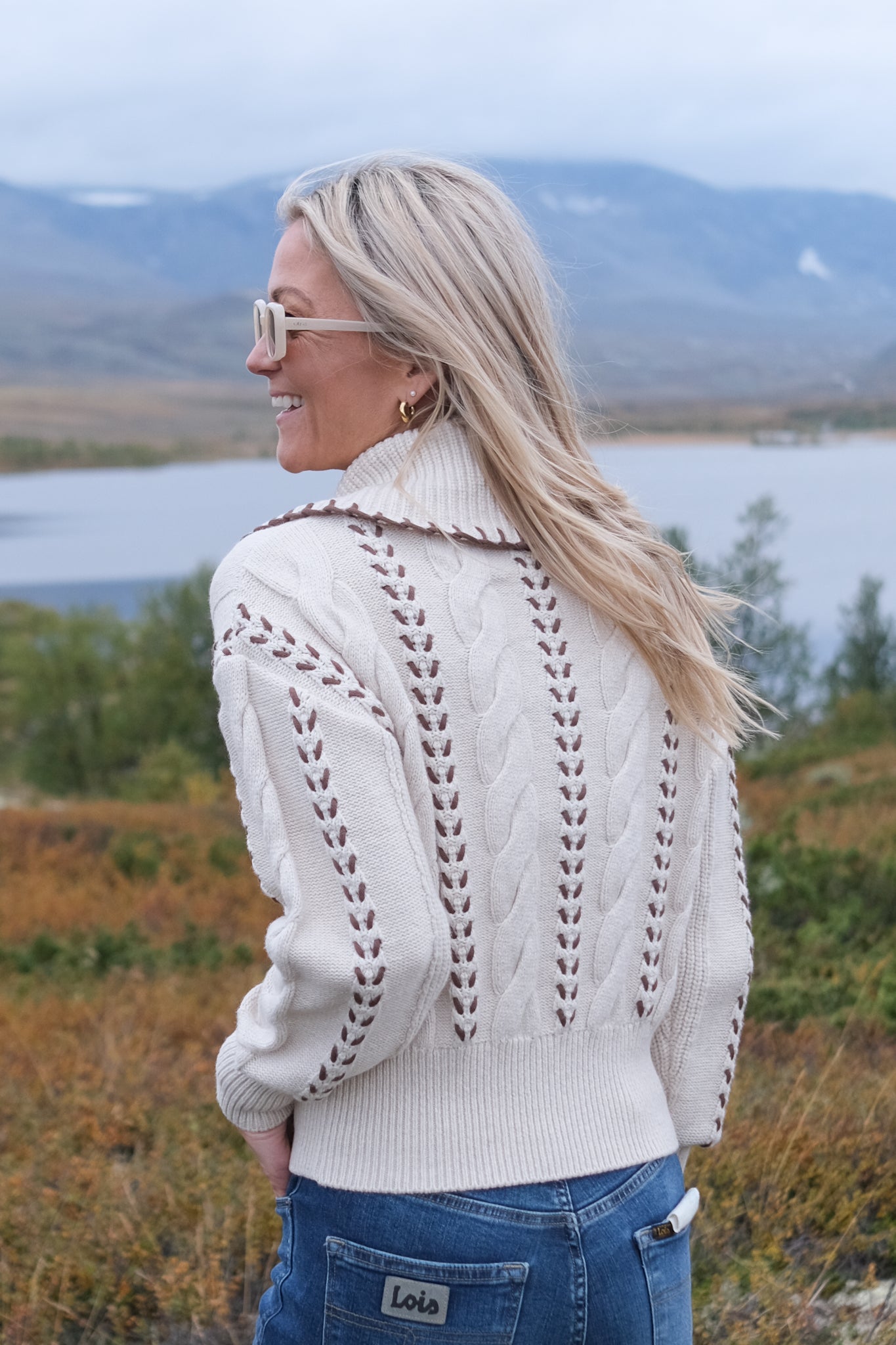 Lune Sweater Oatmeal Brown