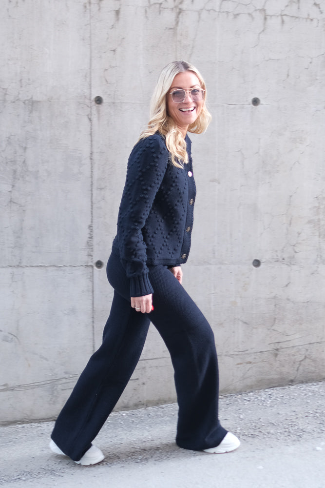 Mubi Cotton Pants Navy