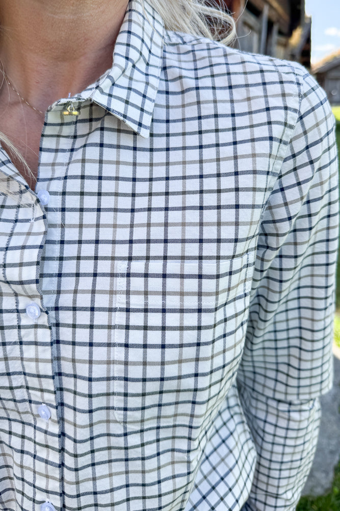 Woodside Check Shirt Navy Check