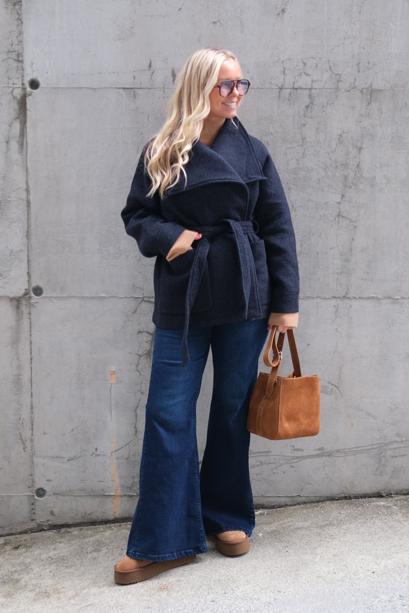 Elvis Coat Bleu Nuit