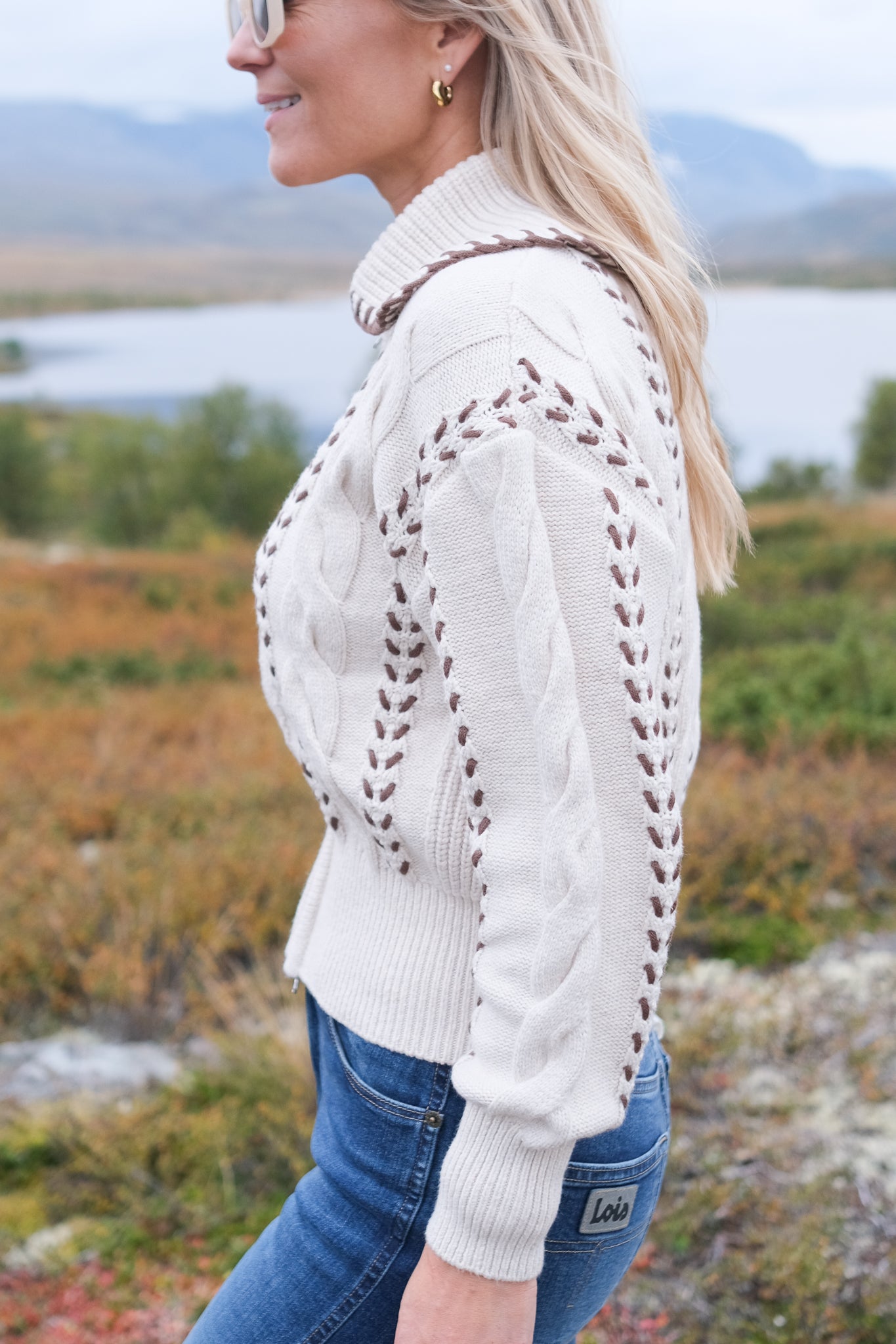 Lune Sweater Oatmeal Brown