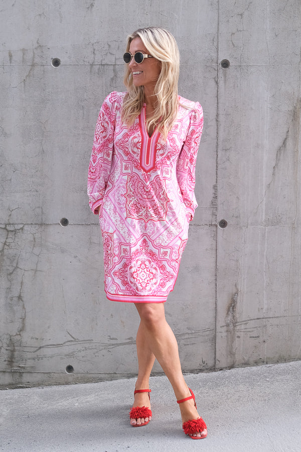 Austen Dress Red