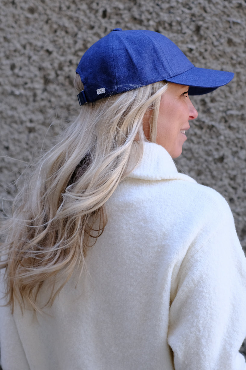Oxford Blue Linen