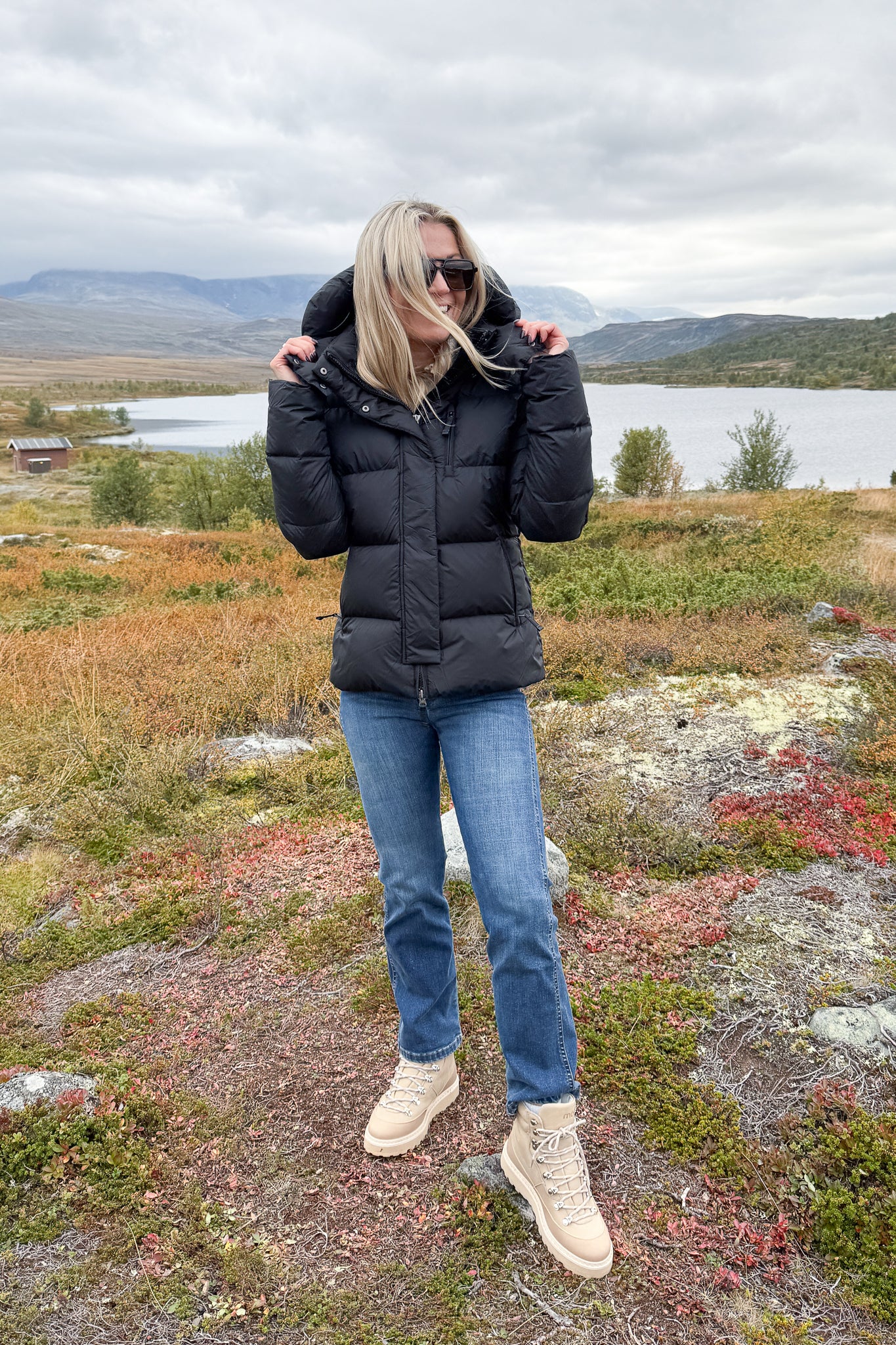 Stella Down Jacket Black