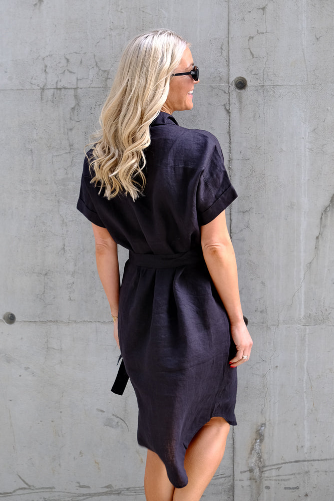 Peppa Dress Black