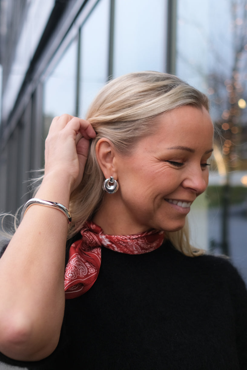 Aliette Earrings Silver Plated