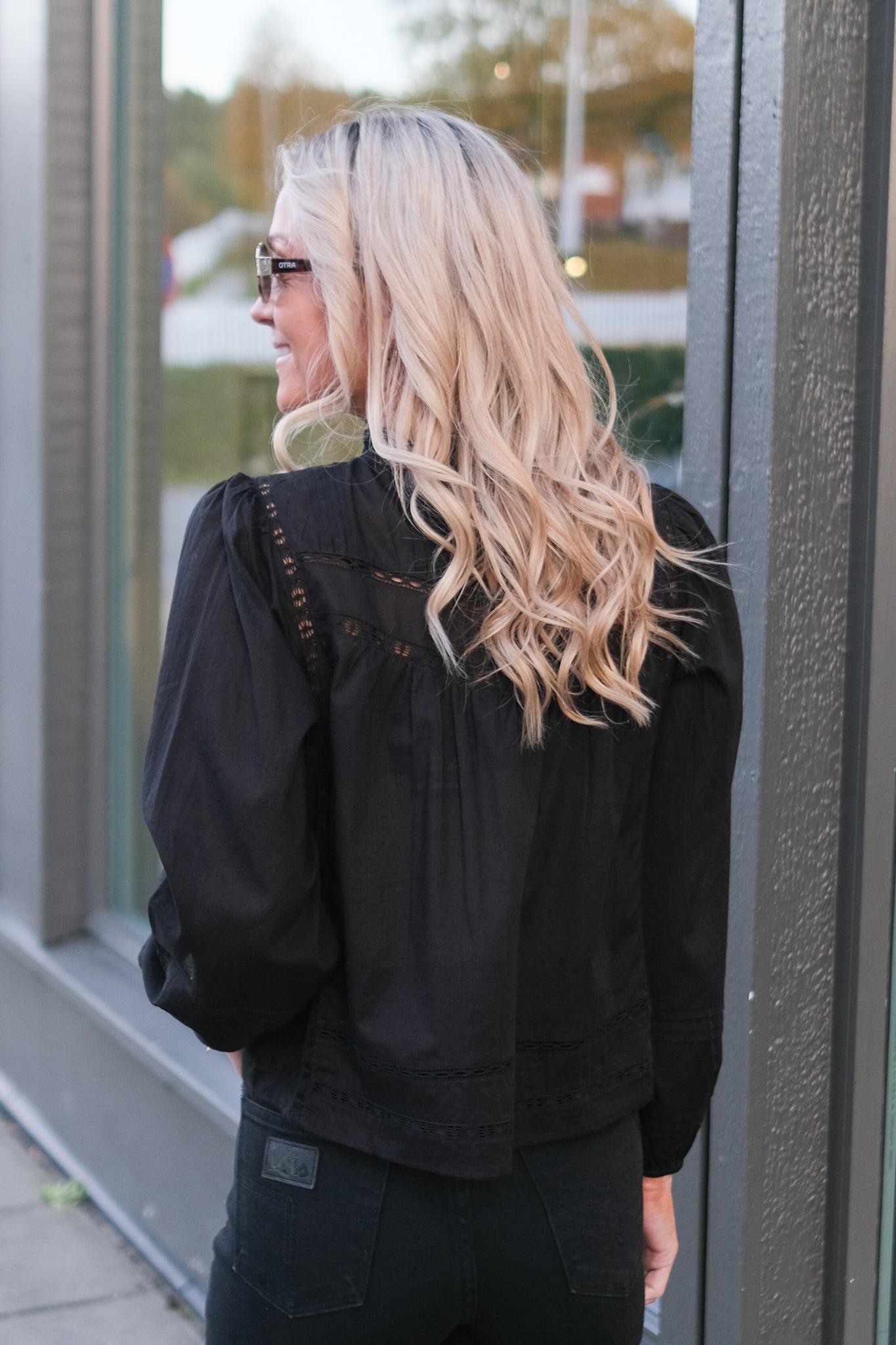 Reyna Blouse Black