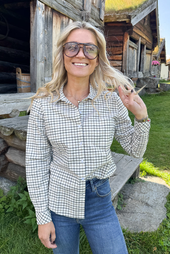 Woodside Check Shirt Navy Check