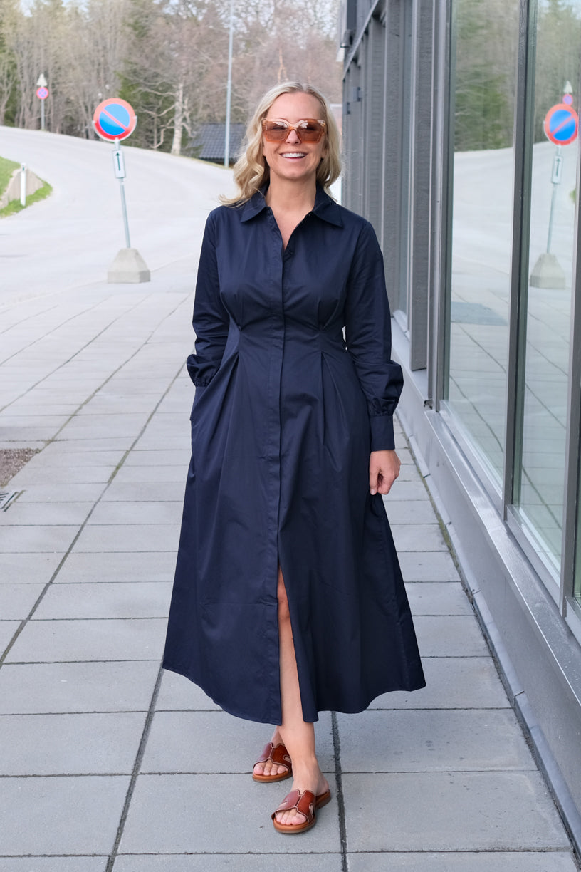 Leandra Dress Navy
