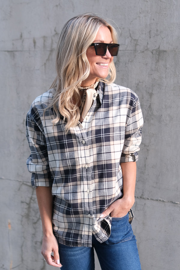 Elishaw Shirt Check Shirt Birchwood Tartan