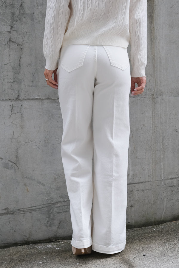 Giudith Pants Denim Ecru