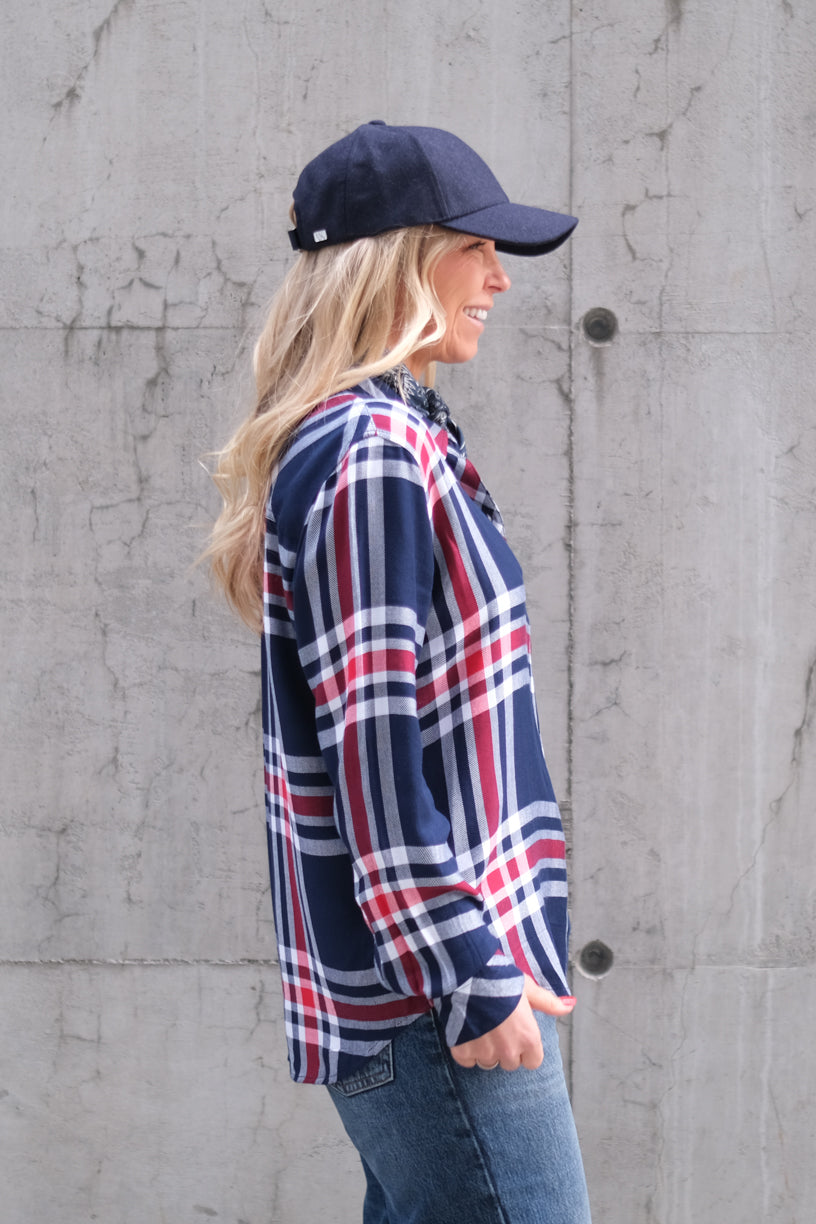 Hunter Shirt Bleacher Blue