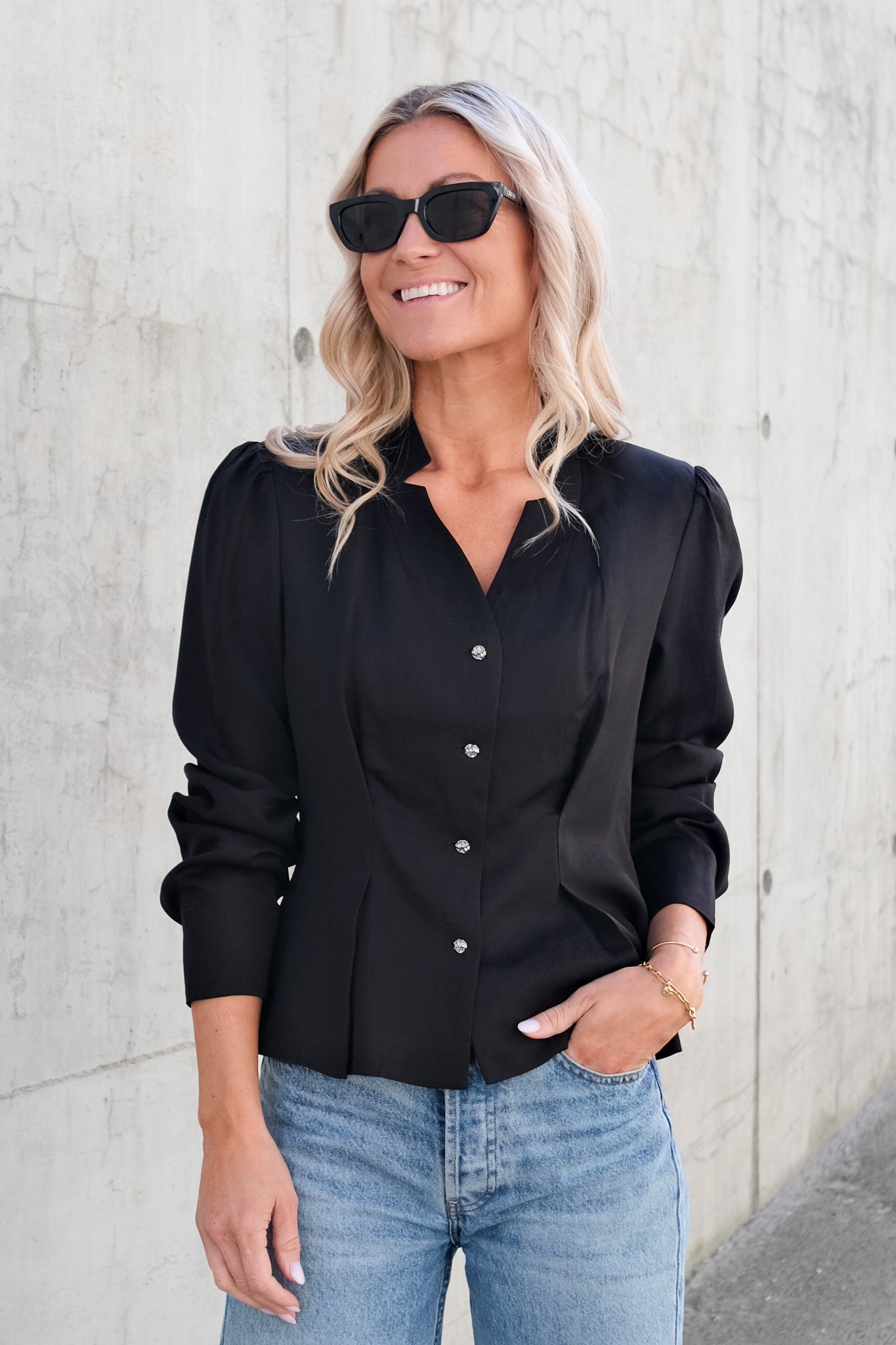 Sue Blouse Black