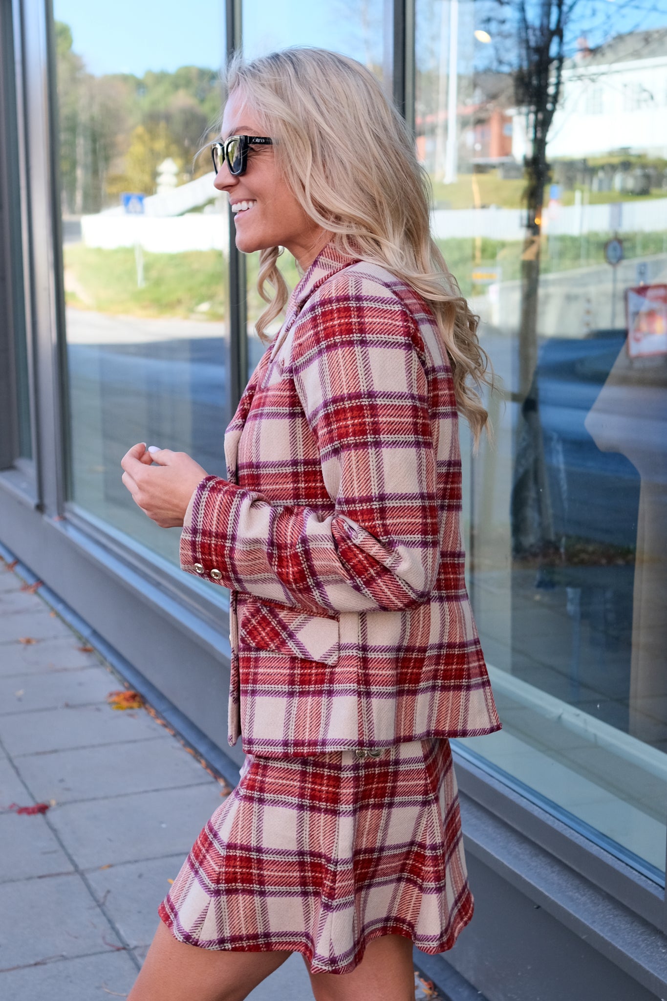 Tailored Blazer Checks