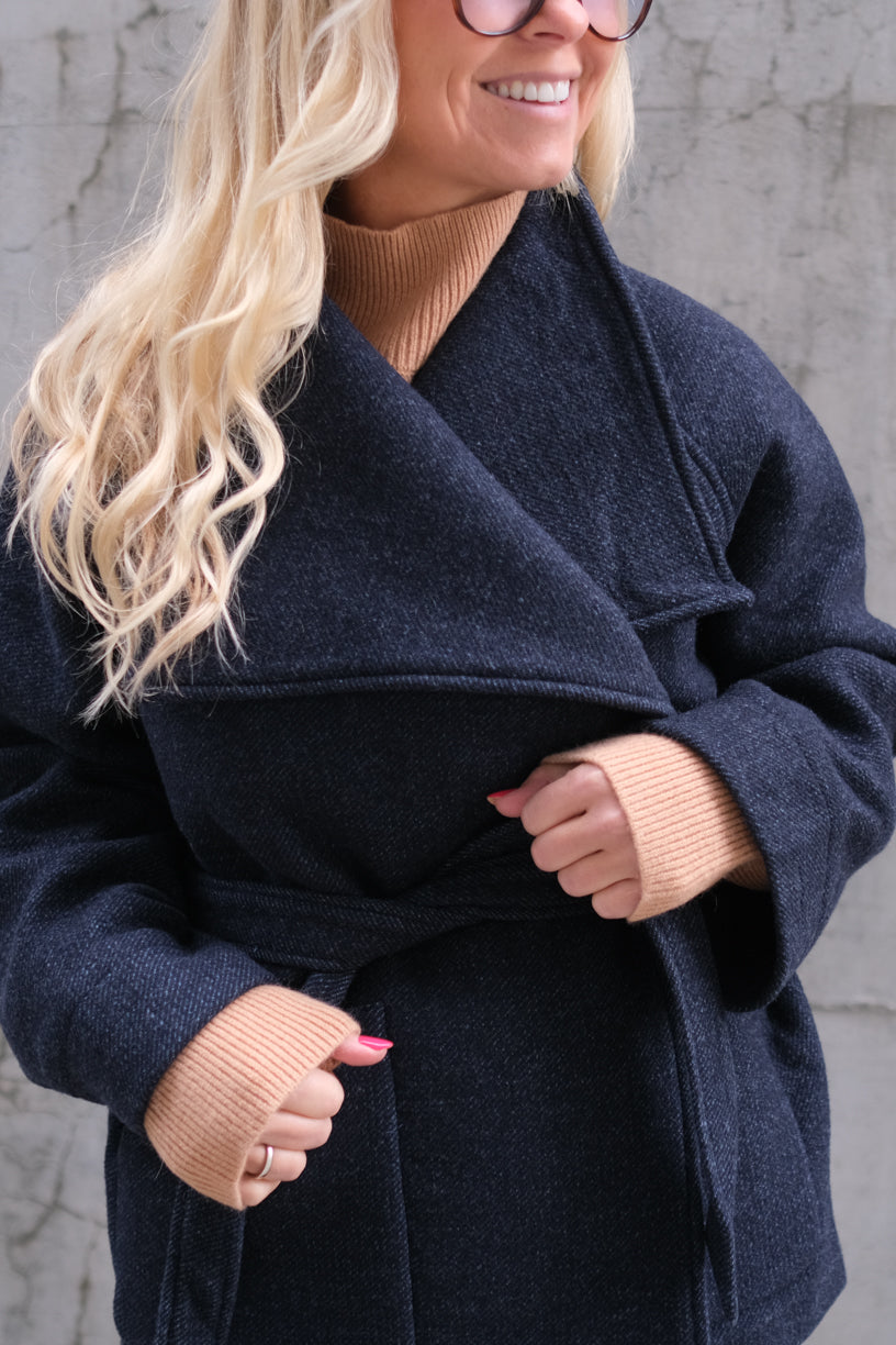 Elvis Coat Bleu Nuit