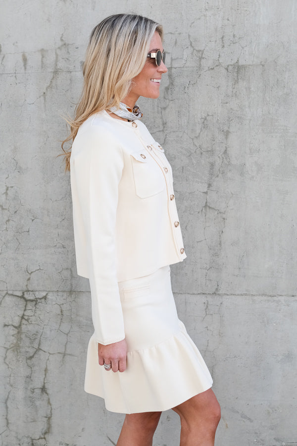Fabiola Skirt Creme