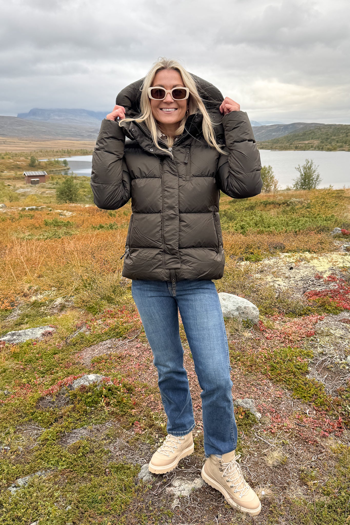 Stella Down Jacket Olive