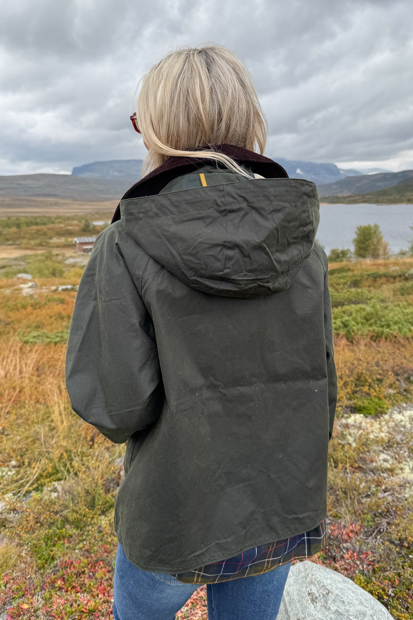Reighton Wax Jacket Olive