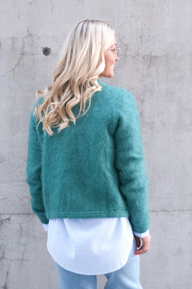 Una Chuncky Jacket Frosty Spruce