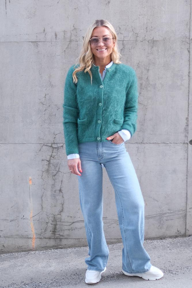 Una Chuncky Jacket Frosty Spruce