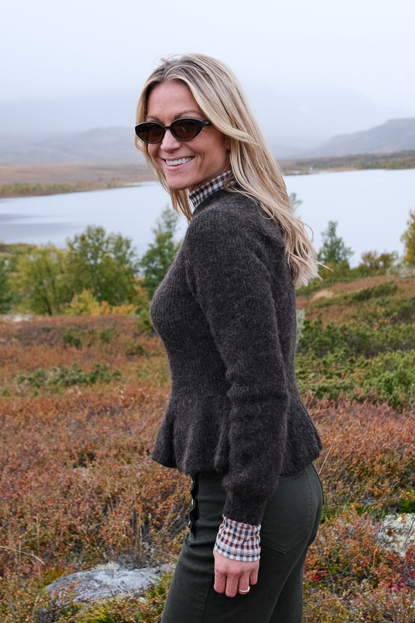 Aria Sweater Dark Brown