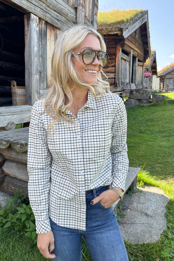 Woodside Check Shirt Navy Check