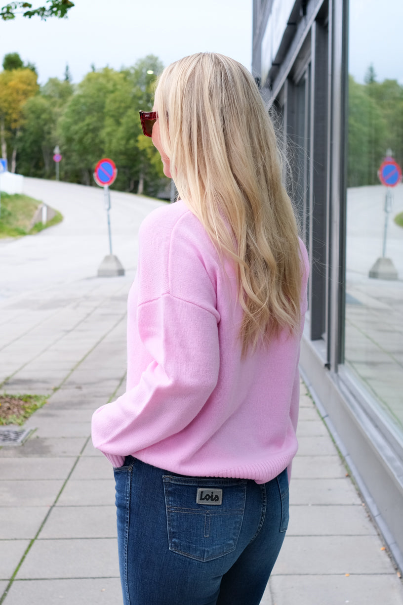 Crewneck Sweater The French Club Ballet Pink
