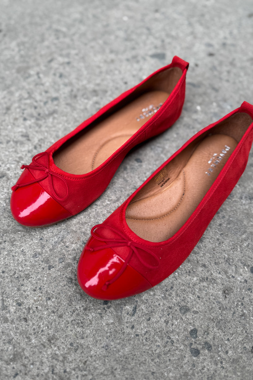 Lucy Lu Red/ Red Patent