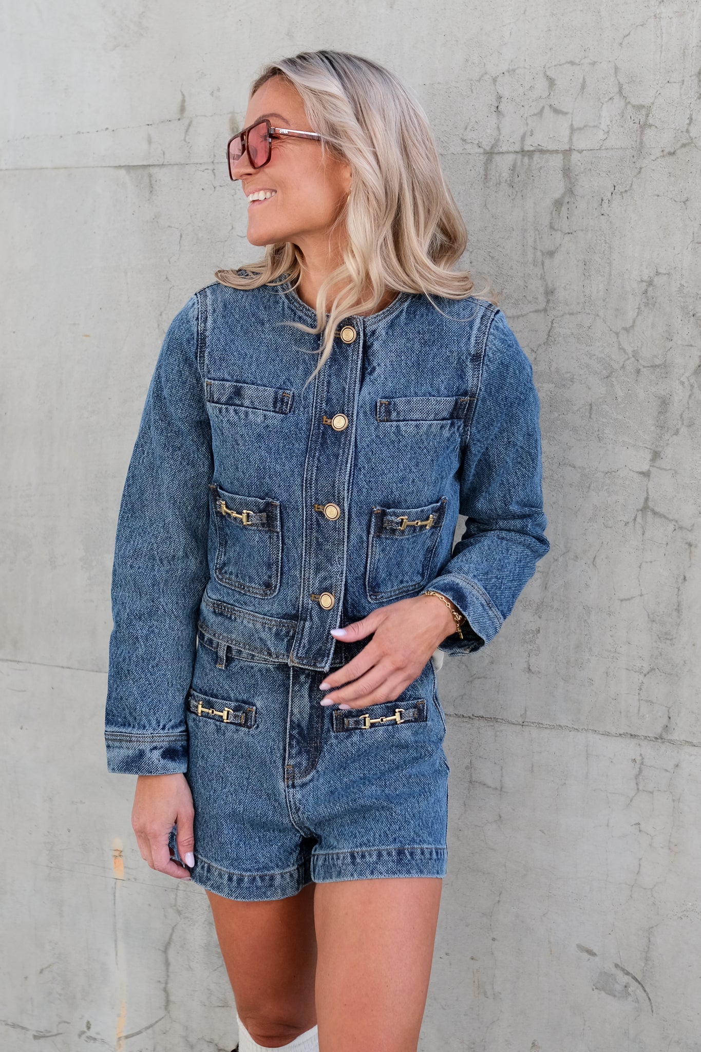Daryl Jacket Bleu Jeans