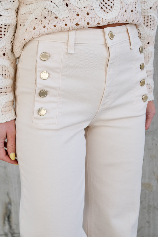 Giudith Pants Denim Vanilla