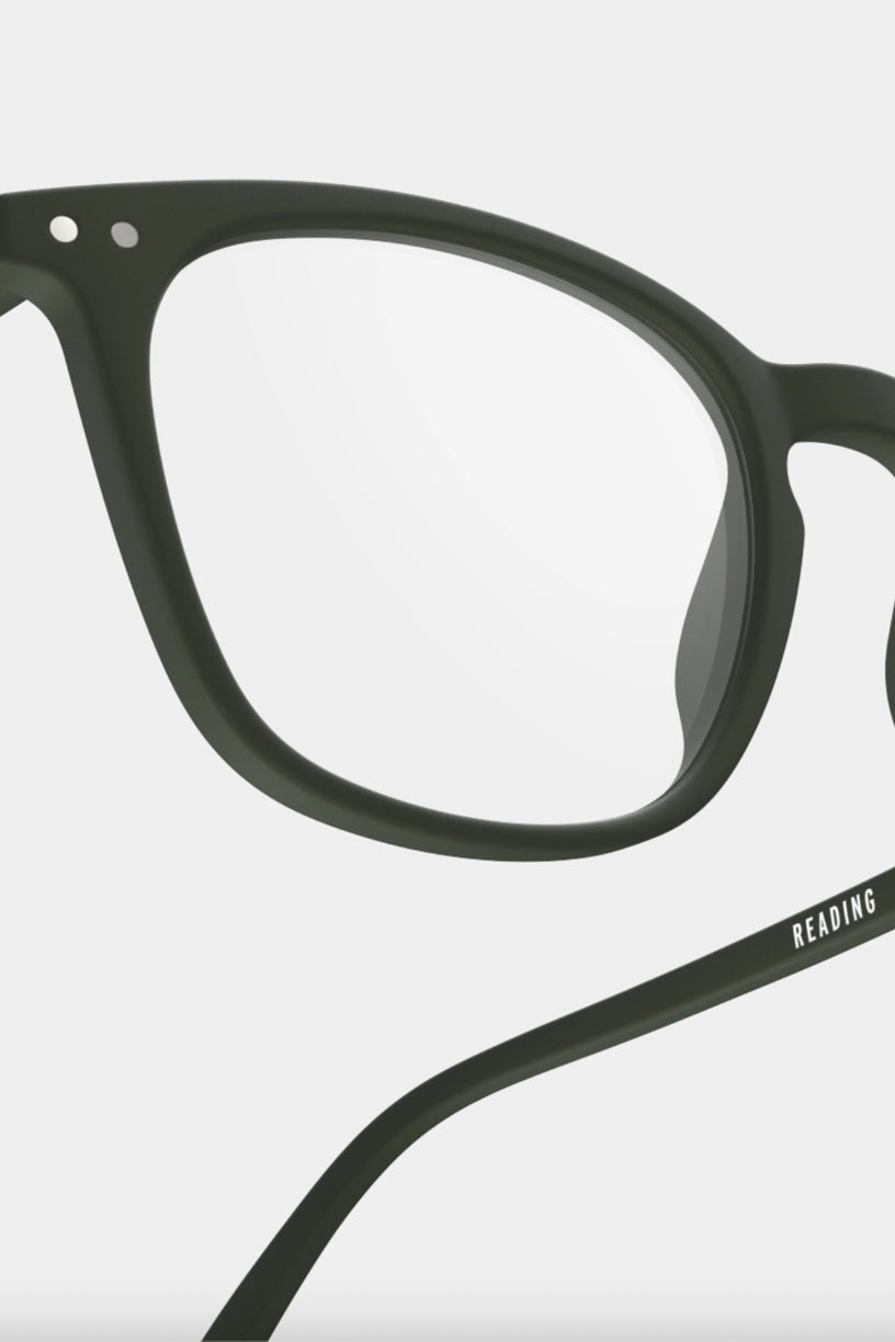 Reading Glasses #E Kaki Green