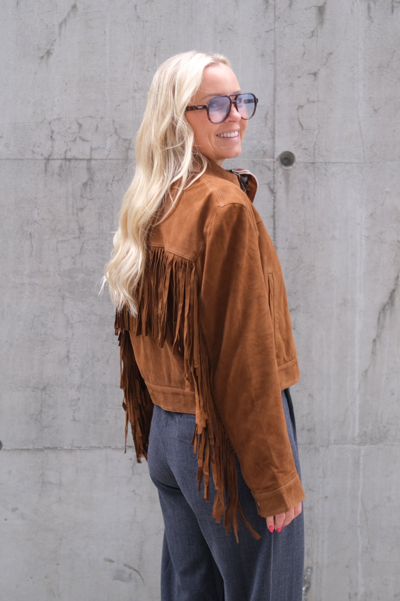 Sue Jacket Goat Suede Sturdy