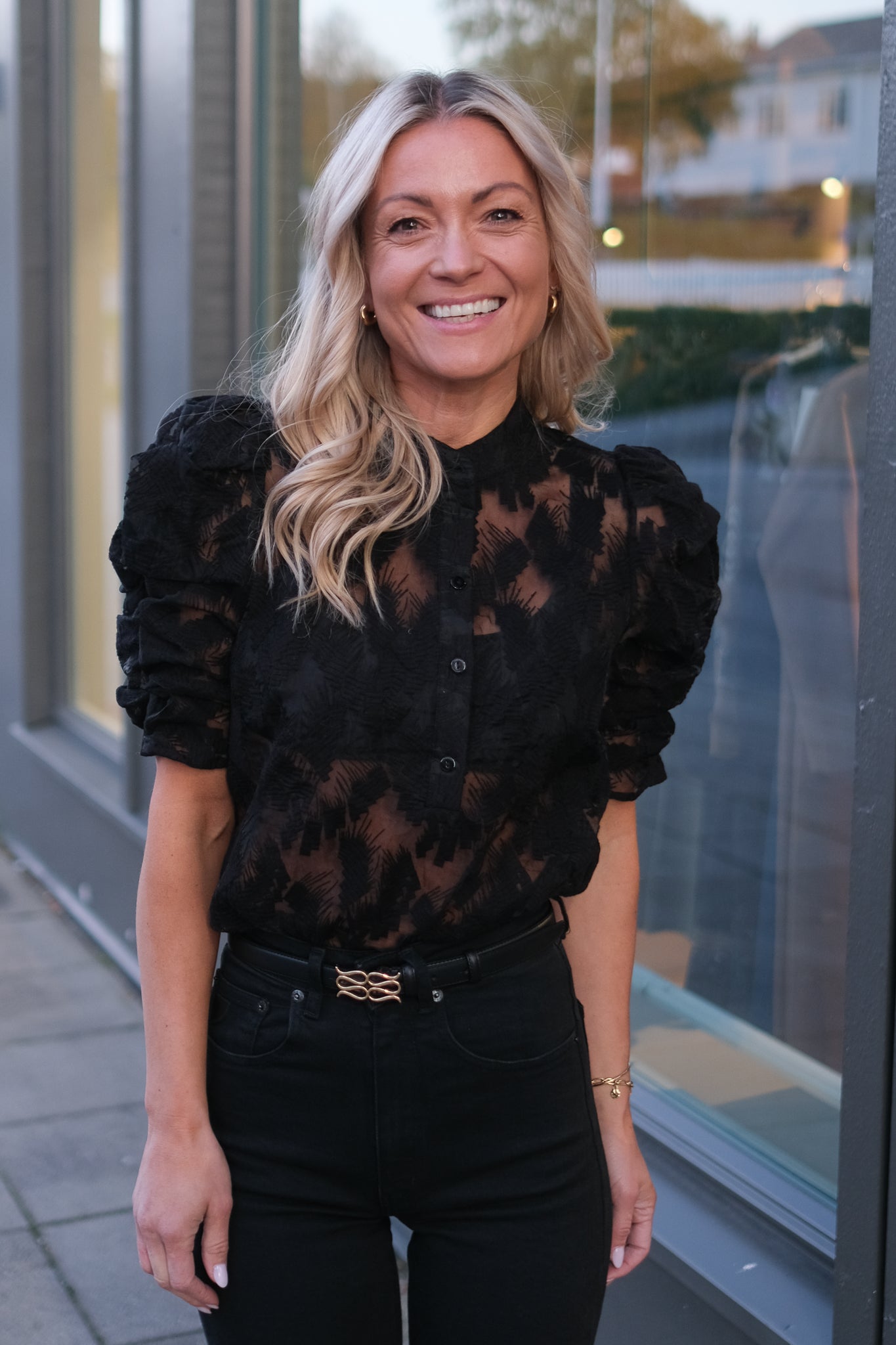 Ann Sofie Blouse Black