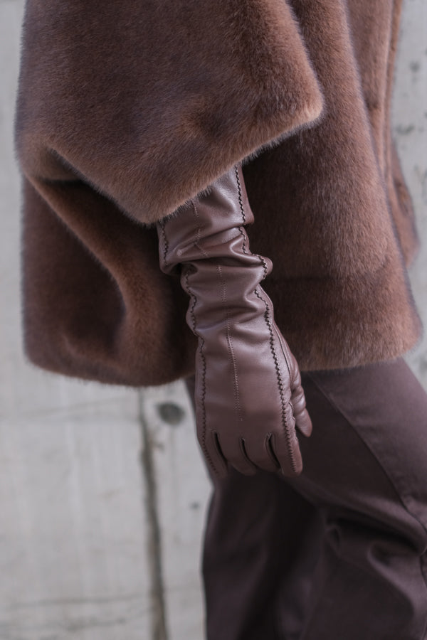 Clara Faux Mink Choco