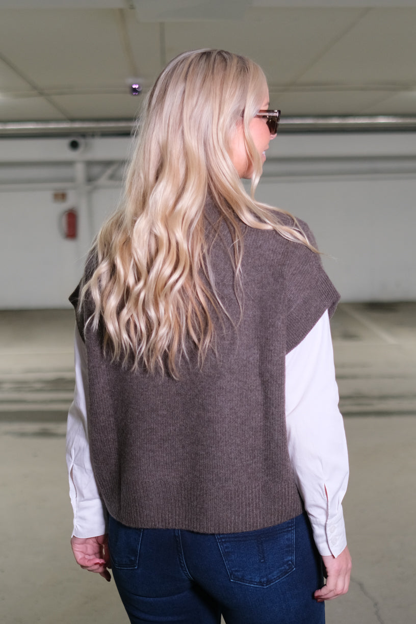 Chunky Vest Cacao