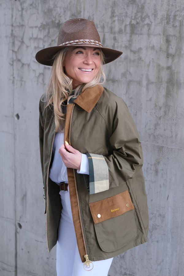 Laneshaw Casual Jacket Dusky Green