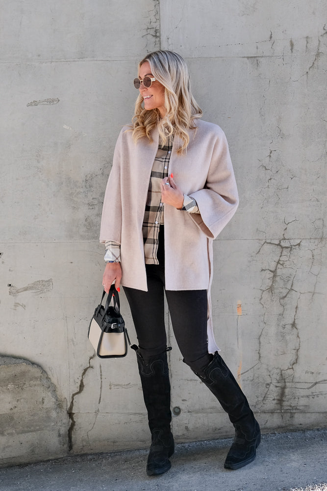 Akiko Wool Jacket Latte