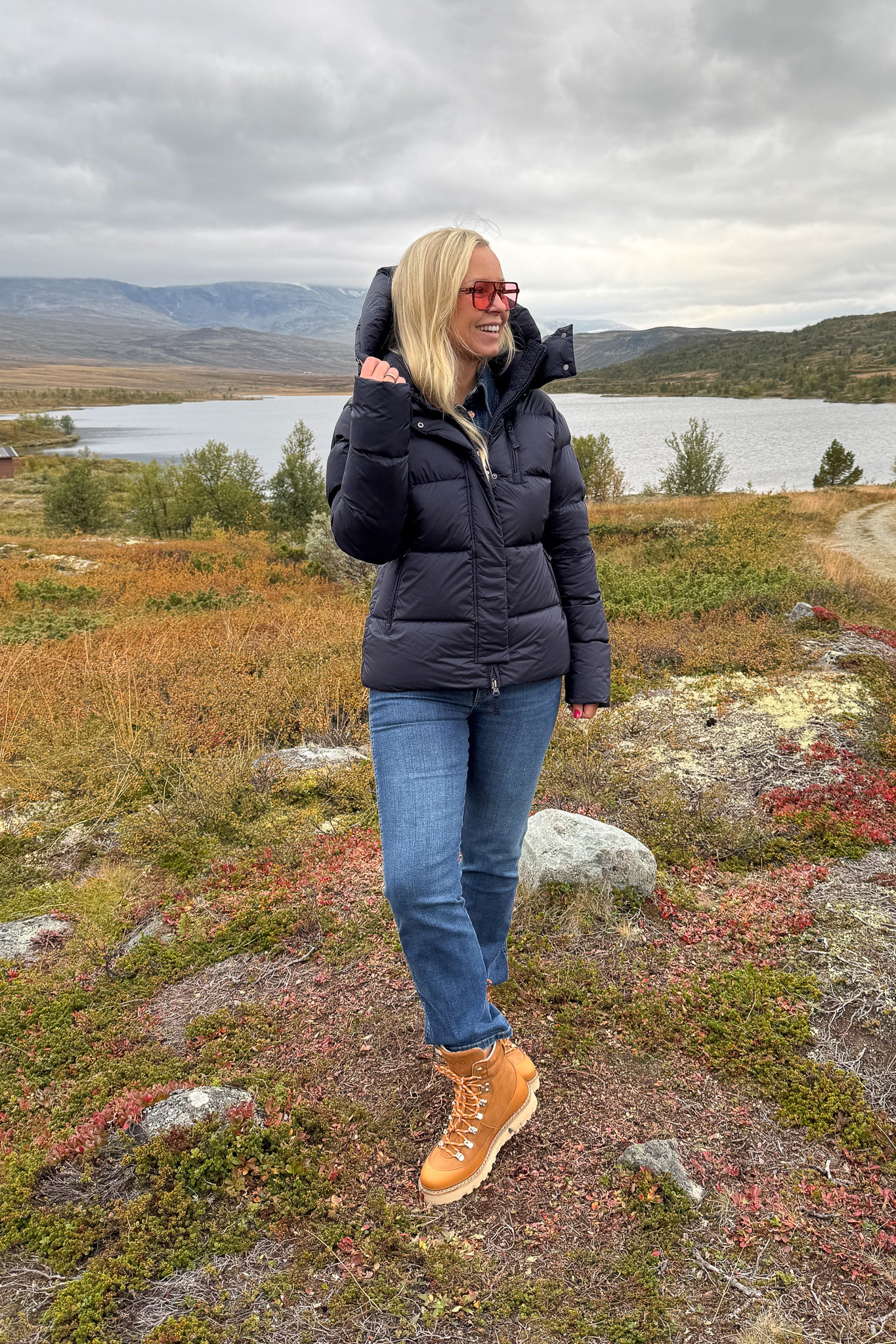 Stella Down Jacket Navy