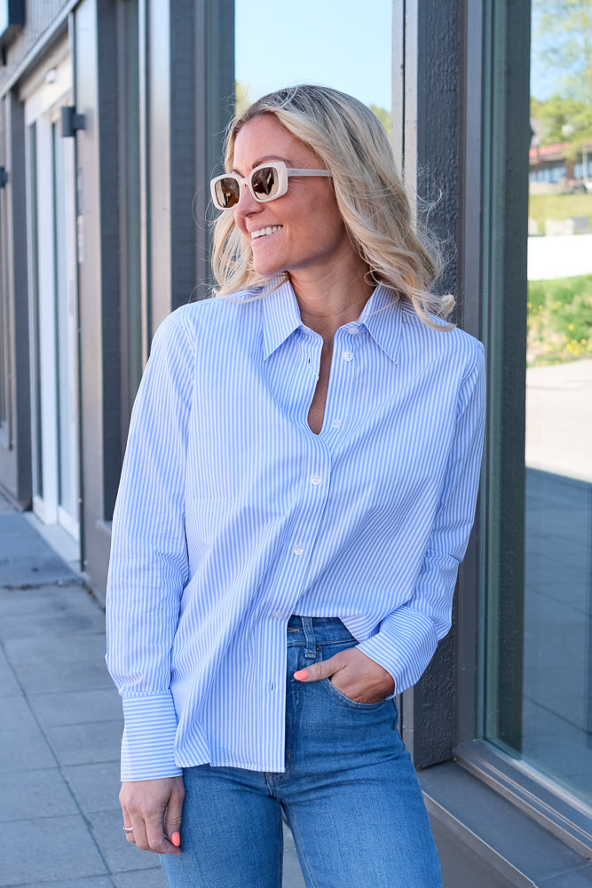 Sirena Shirt Blue Stripe