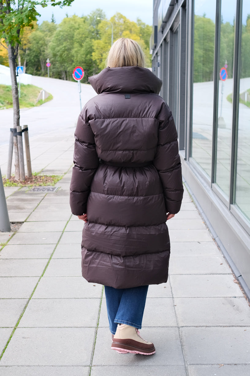 Dakota Down Coat Brown