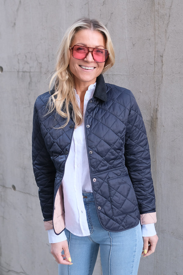 Deveron Quilted Jacket Navy