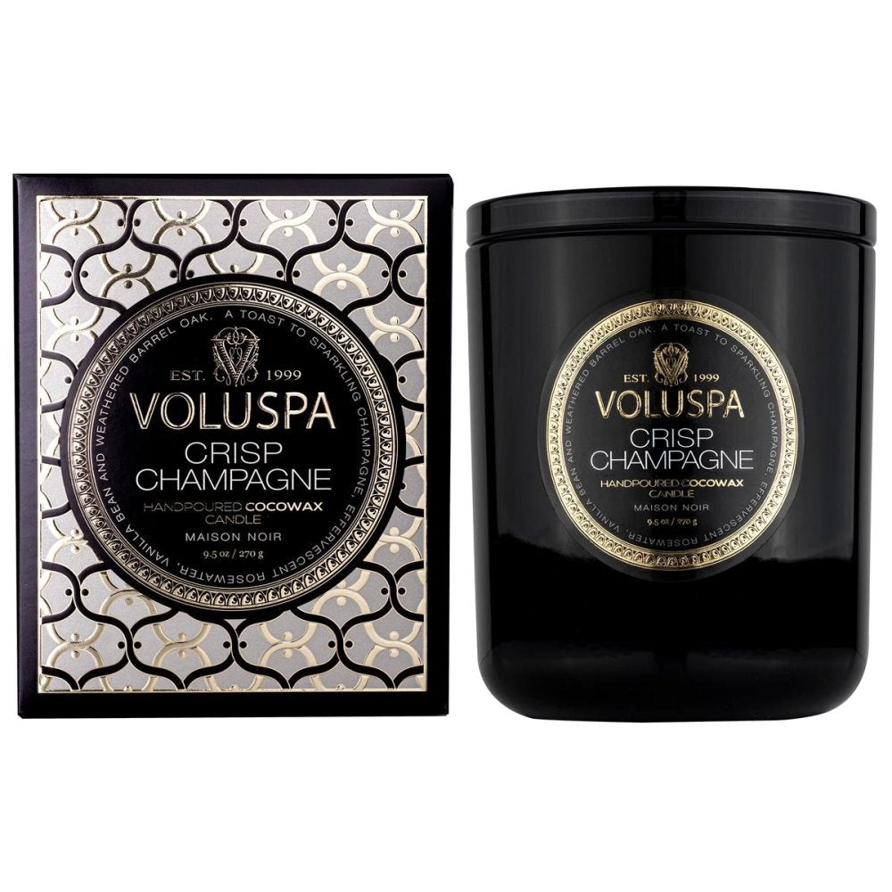 Classic Boxed Candle 60timer Crisp Champagne