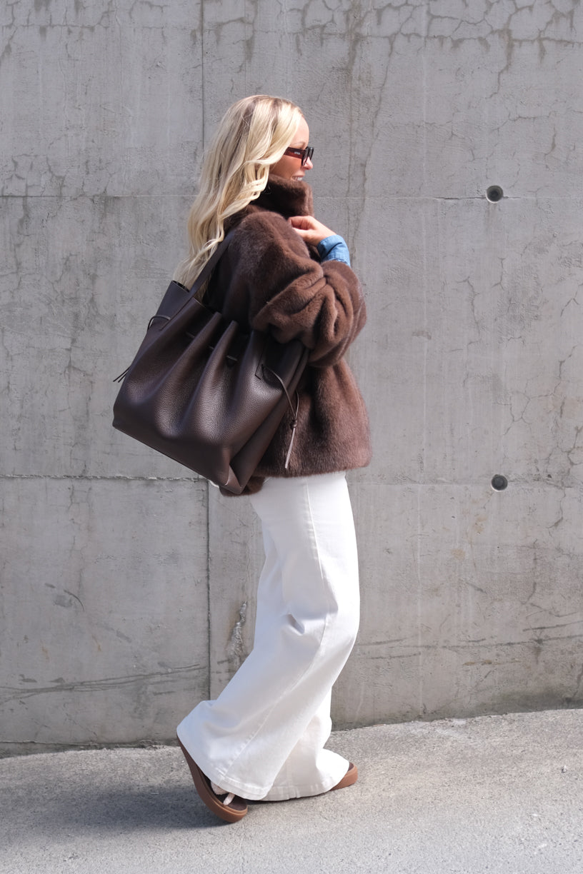 Frankie Faux Mink Choco
