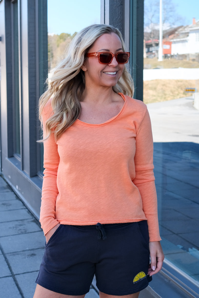 Sonoma Longsleeve Boatneck Abricotine