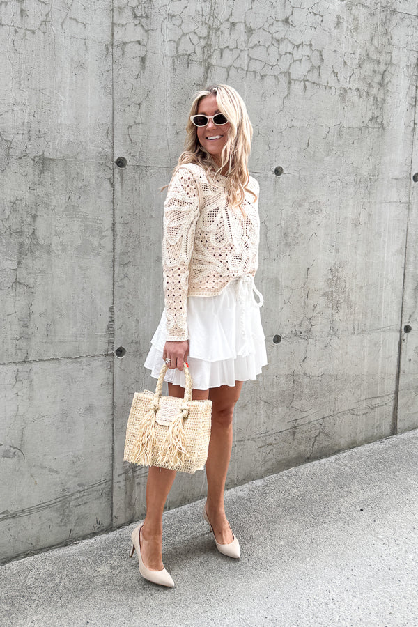 Tennis Skirt Shorts White